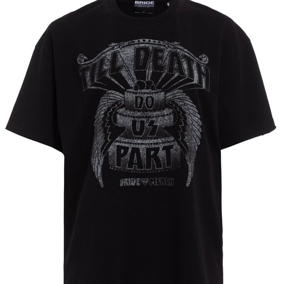 BrideMerch Till Death Do Us Part Tee Shirt - Picture 1 of 3